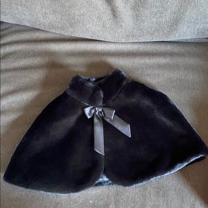 Girls over the shoulder cape